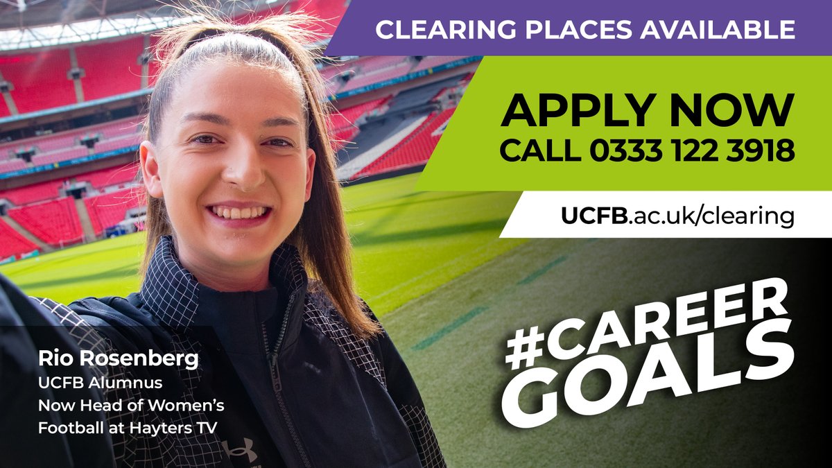 ucfb's tweet photo. 🔟 reasons why you should apply to UCFB through #Clearing, 𝐚 𝐭𝐡𝐫𝐞𝐚𝐝: 🧵 https://t.co/2FiyYvo4Ig
