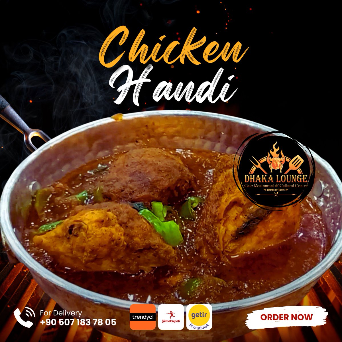 DhakaLounge's tweet photo. 💥😋Don't miss the chance to indulge in the incredible flavors of Chicken Handi at Dhaka Lounge.🇹🇷

✅Contact:  +90 507 183 78 05
✅Our Location: https://t.co/u7fwOHVoiH
✅Website: https://t.co/YJ8oYmYdol

#chickenhandi #Chickencurry #dhakalounge #ottomangrp #pakistanirestaurant https://t.co/yJWMsVxVjT
