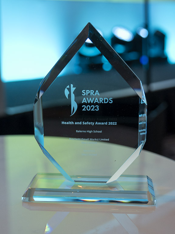 Procladd_Scot's tweet photo. After a busy few weeks, Procladd Small Works are proud to announce we received the Health & Safety Award at The SPRA @singleply Awards 2023 for our work on the Balerno High School project using @sikalimited
#ProcladdSmallWorks #HealthandSafety #SinglePly #Roofing #Awards https://t.co/FcrxZ4iKd6