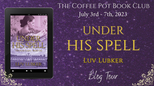 cathiedunn's tweet photo. Welcome to the last day of our blog tour for

༻*·.Under His Spell.·*༺
by Luv Lubker!

Check out today's final tour stops, sharing tempting excerpts from this incredible story!
https://t.co/y2CUxHJVkS
#UnderHisSpell #VictorianFiction #BlogTour
@LubkerLuv @histficcompany https://t.co/4sNs48WANl