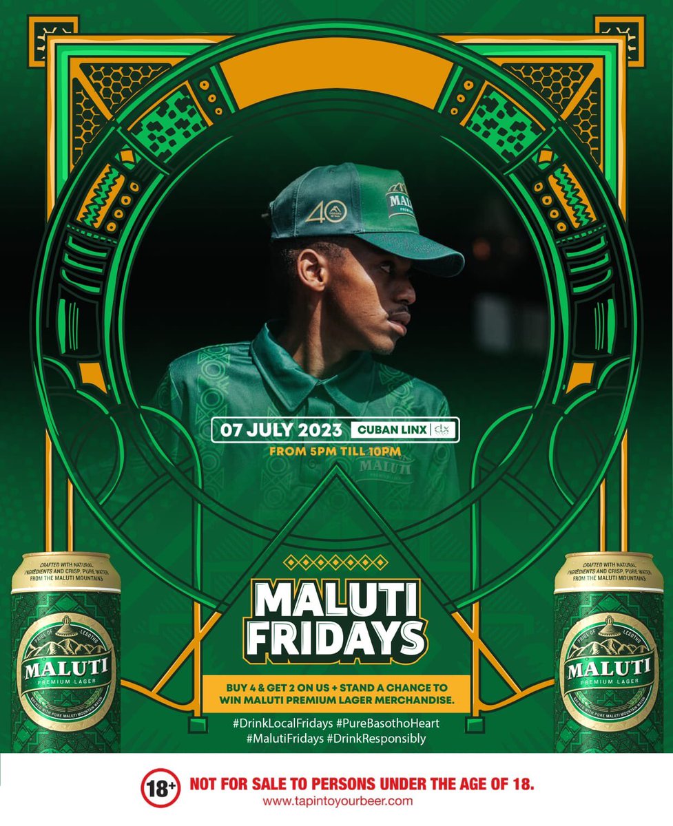 SkaftinLB's tweet photo. The brewers did their job 

Now, let us do ours😎🤏🏾

#MalutiFridays #MalutiLagar🍻🍺💚✅
#PureBasothoHeart #ResponsibleTogether #OurBeer #OurPride https://t.co/9F9Sr1URMq