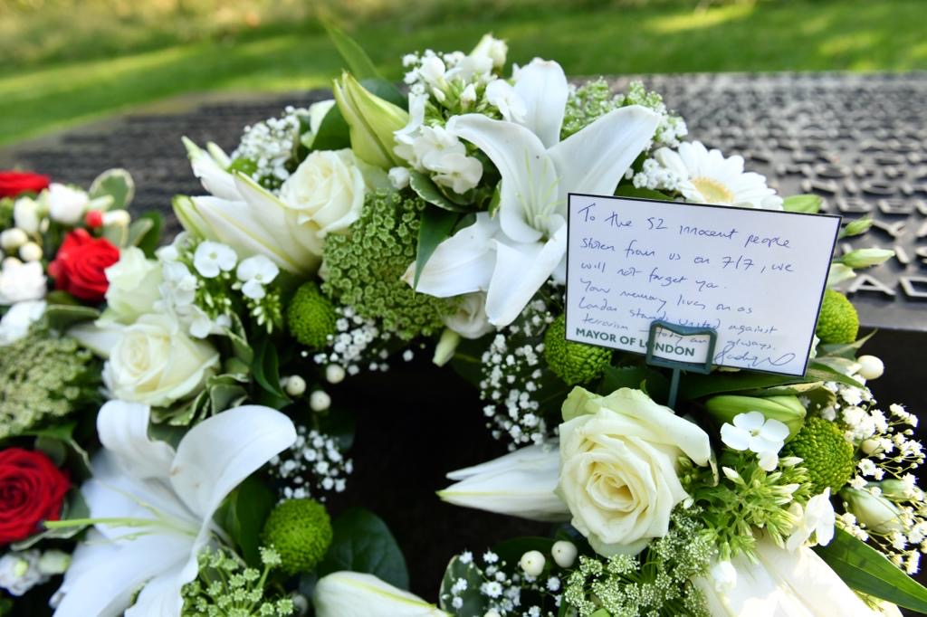 MayorofLondon's tweet photo. Today, London remembers the 52 people who tragically lost their lives in the appalling terrorist attack on 7 July 2005.

We also pay tribute to those who ran towards danger, from emergency service personnel to transport workers and members of the public who helped those in need. https://t.co/v1wmr6KiRM