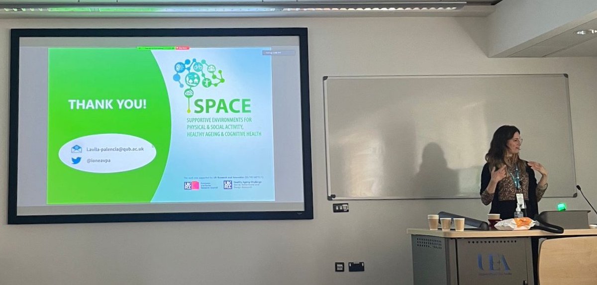 Presenting the @spacequb causal loop diagram and future directed acyclic graphs (DAGs) at the #BSG2023
#ageing #dementia #urbanenvironment
#systemthinking #causaltwitter
Cc @Ruth_HunterQUB @CPH_QUB @QUBelfast