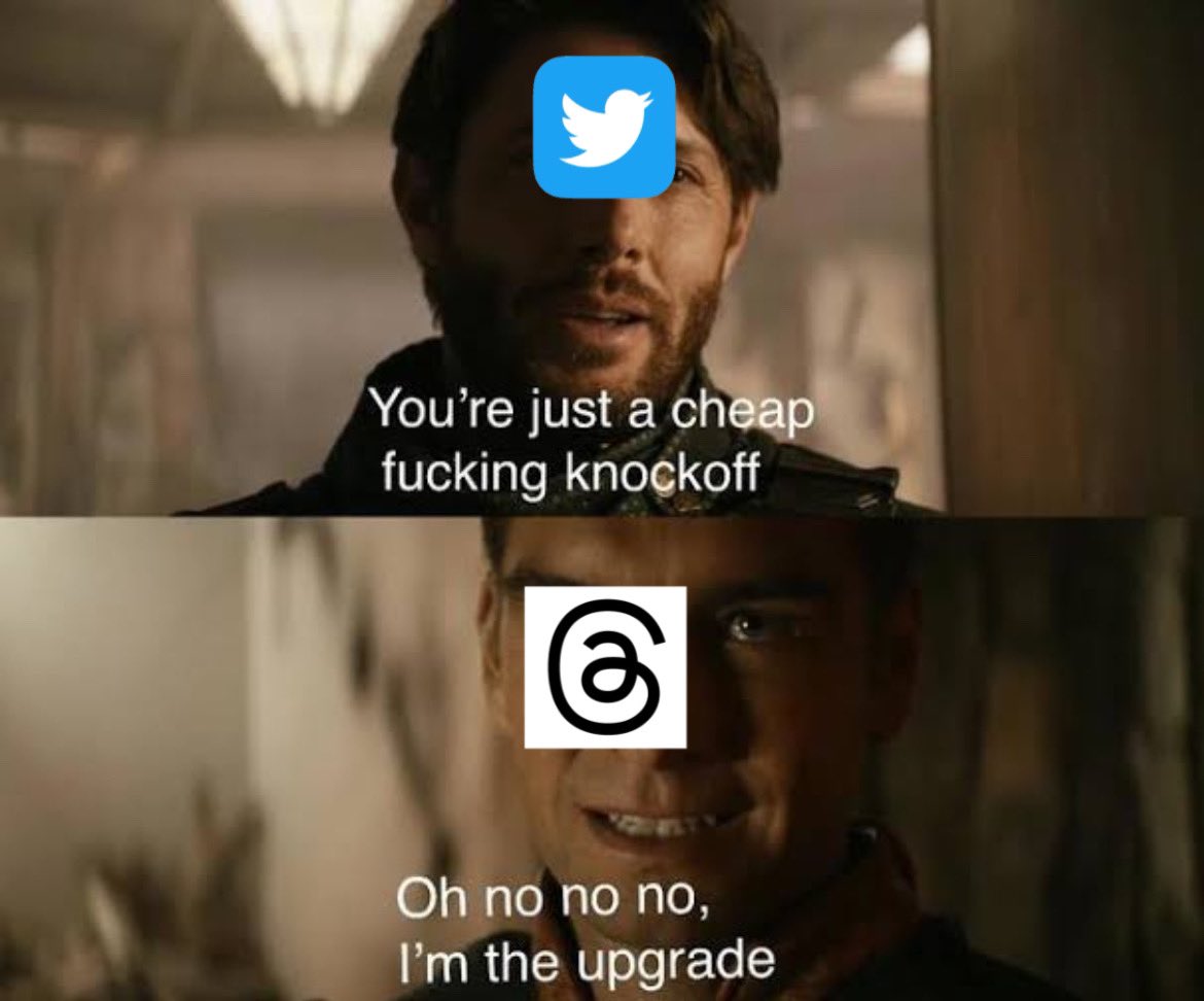 aniszarar's tweet photo. OC.
#TwittervsThreads
#TheBoys https://t.co/YXNZtwiAMF
