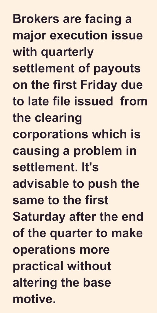 TradersVic1's tweet photo. @SEBI_India @FinMinIndia @BSEIndia @NSEIndia @theicai @RBI @ICCLIndia @_anujsinghal @AnilSinghvi_ @ncdexofficial @MCXIndialtd @ashishchauhan https://t.co/DKLEAX2o2Q
