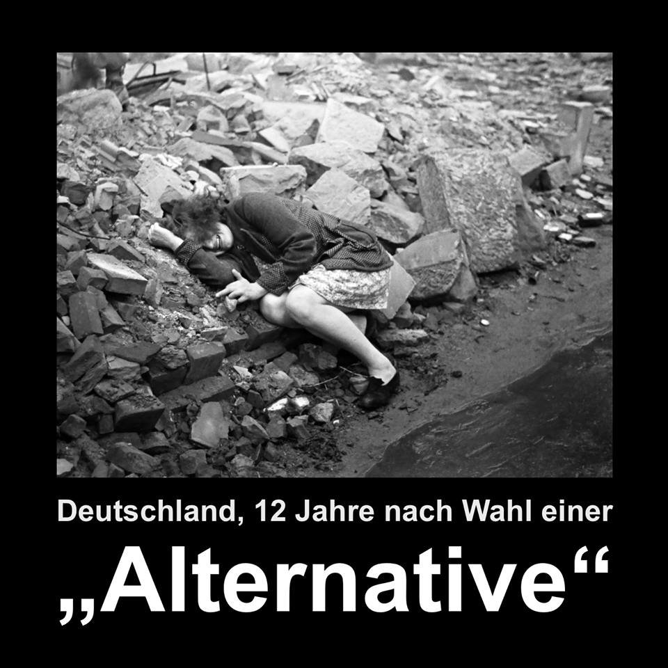 Im Jahre 2023 wollen 21 Prozent wieder Faschisten in der Regierung sehen.
Aus der Geschichte nichts gelernt?
#fckafd #fcknzs #niewieder