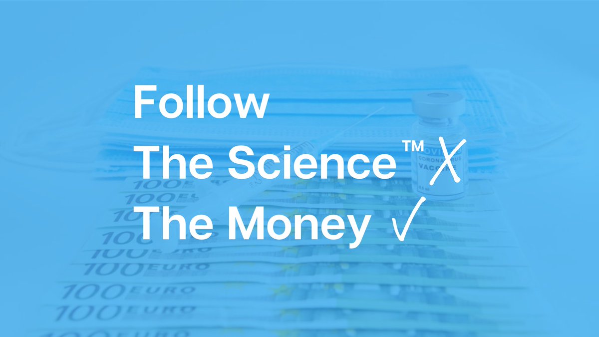 InfomixProject's tweet image. 'Follow the science, follow the money' by Infomix. #FollowTheScience #FollowTheMoney #BigPharma #BadPharma #CuiBono
