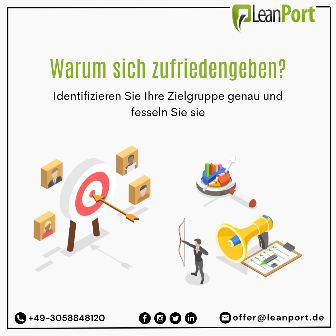 LeanportDigital's tweet photo. Fesseln und verzaubern Sie Ihr Publikum mit LeanPort's unvergleichlicher Präzision. Lassen Sie sich nicht mit weniger zufriedengeben, begeistern Sie mit Zuversicht!
#Zielgruppe #zielgerichtetesMarketing #Digitalagentur #LeanPort #Publikumswachstum #DigitaleTransformation https://t.co/06ZbZ0X81f