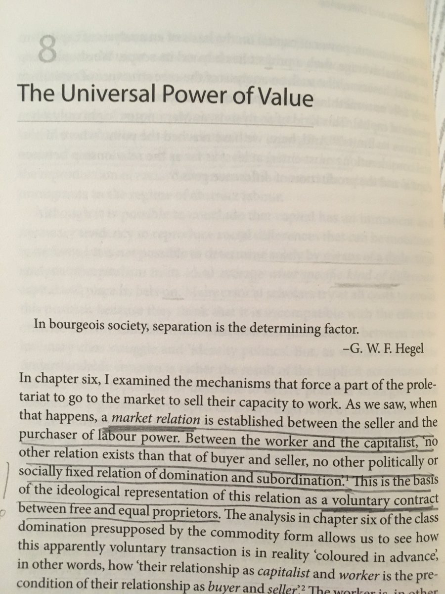 Now chapter 8 from Mau's Mute Compulsion in tweet summary. Here, Mau elaborates his approach to the value-form and commodity fetishism. 🧵