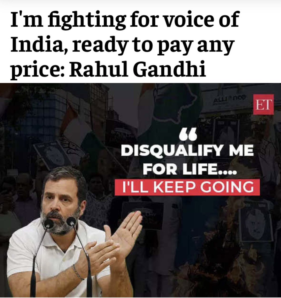 CTRavi_BJP's tweet photo. Calling an entire community as Thieves is not equivalent to fighting for the voice of India.

Bringing disrespect to Bharat on foreign soil is not the way to serve the Nation.

Hobnobbing with anti-national forces is the act of a traitor, not that of someone who is ready to pay any price.

Because of Rahul Gandhi and his betrayal, Bharatiyas are paying a heavy price.