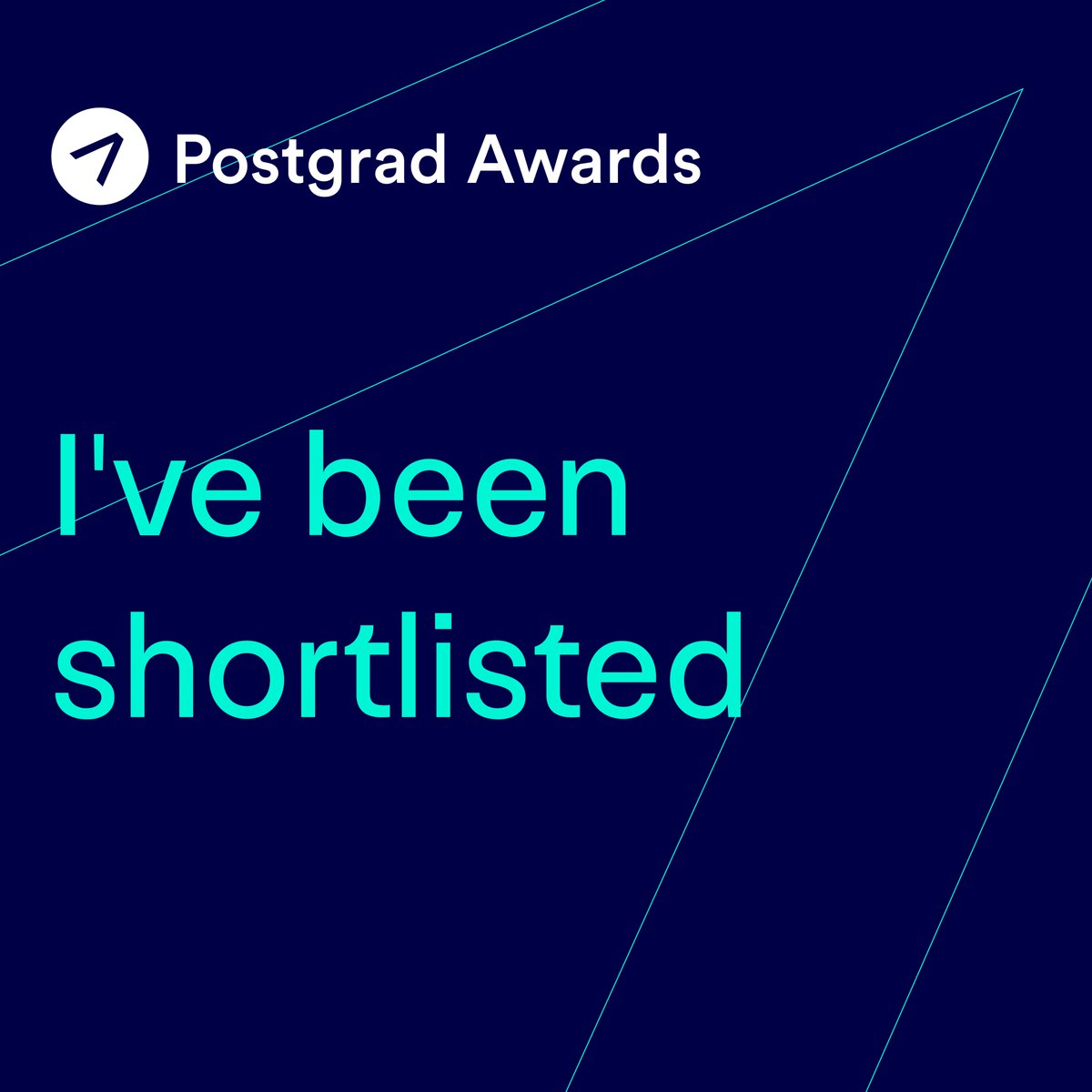 SO HAPPY to announce I have been shortlisted for the 'PhD Student of the Year' from the #PostgradAwards ! 

My work aims to create alternative, equitable spaces, and empower intersectional identities in HE to thrive and lead! 

Cannot wait to see the others work too! 

Thank you!