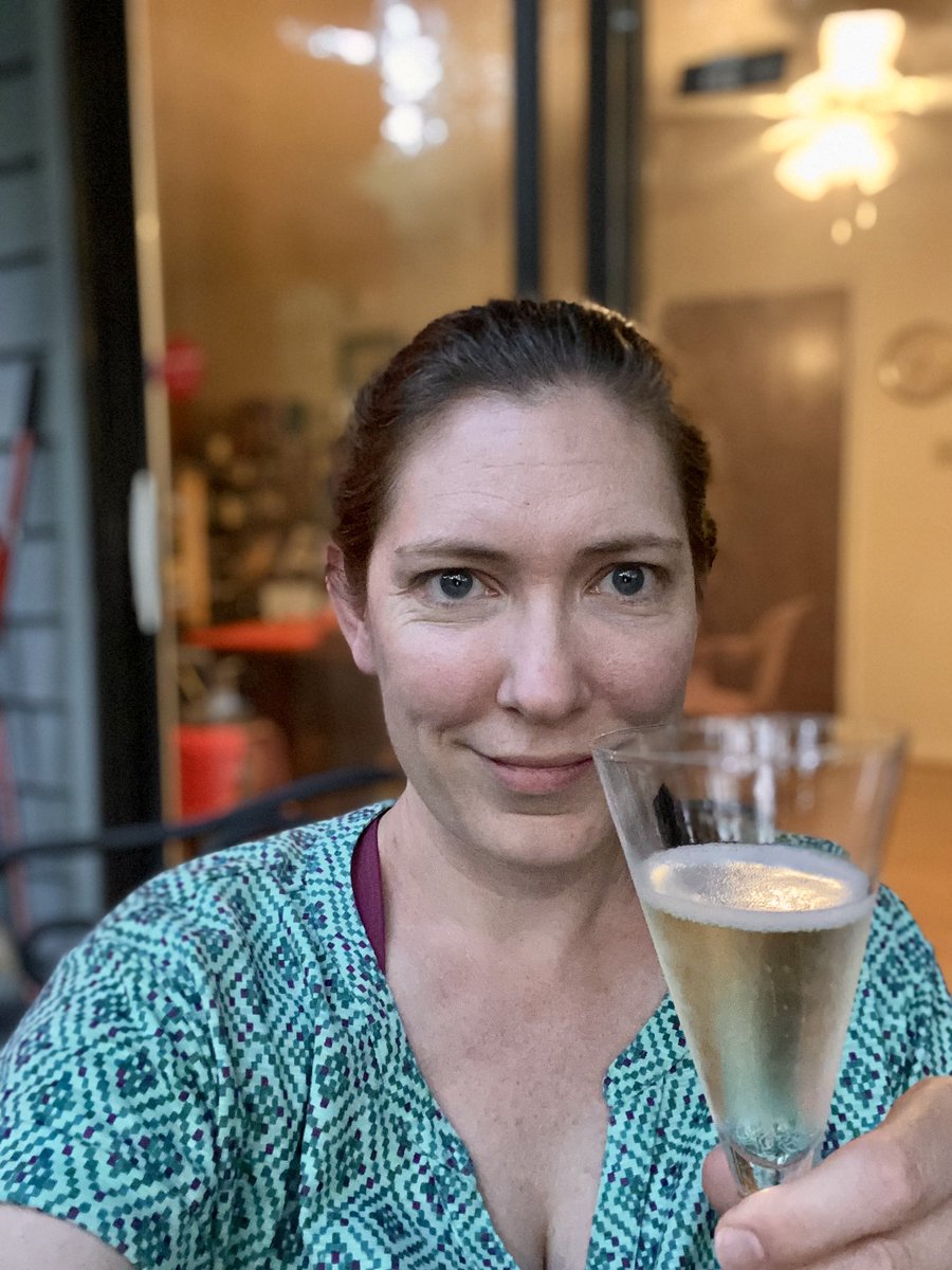 It’s official: my NSF CAREER grant was funded! I’ve got funding for five years of exciting research on sexual dimorphism in flight muscle size and its functional consequences in birds. I got the unofficial word while on vacation, so got to celebrate with my family & champagne.