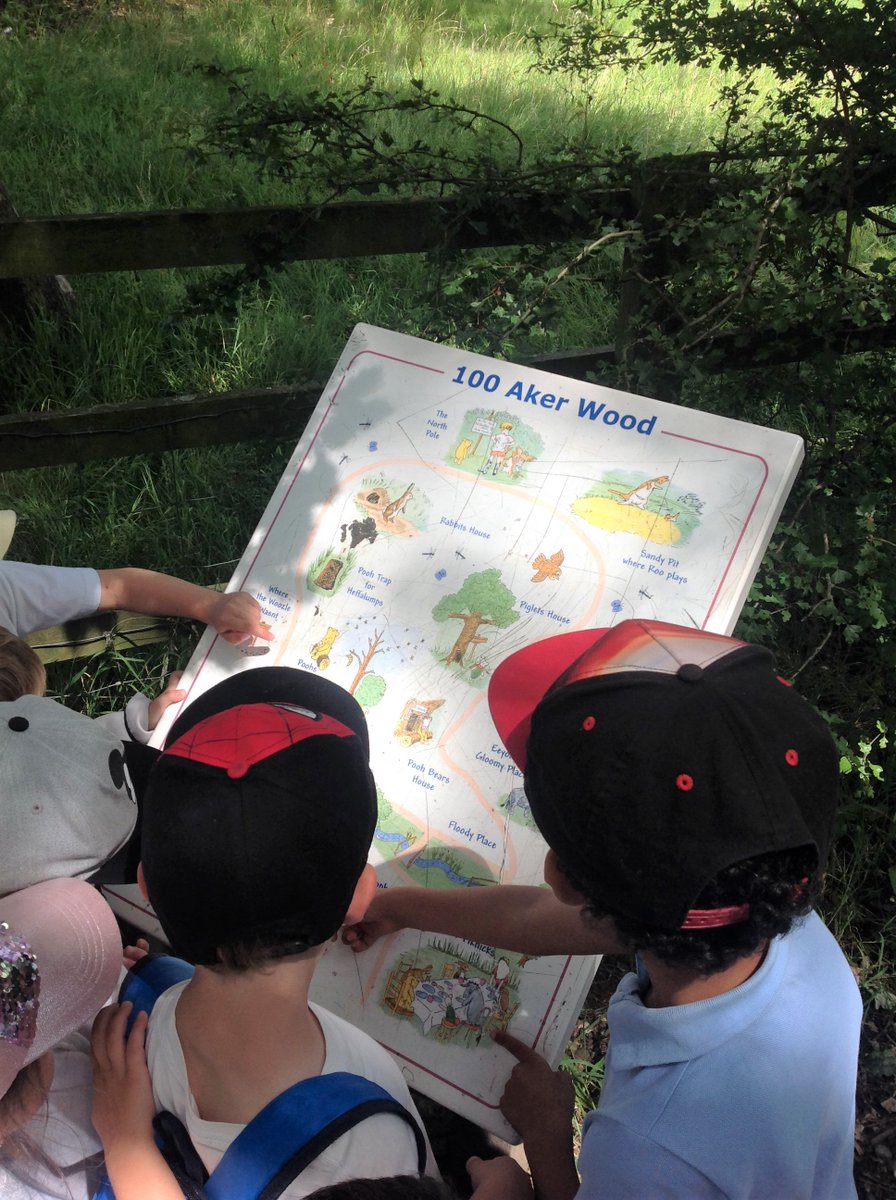 stmartinn11's tweet photo. Reception Class enjoyed a lovely day at #AldenhamCountryHouse  where they enjoyed the park, working farm, adventure playground and the 100 Aker Woods discovering the homes of Winnie the Pooh &amp; friends. https://t.co/S7O5nLe1t6