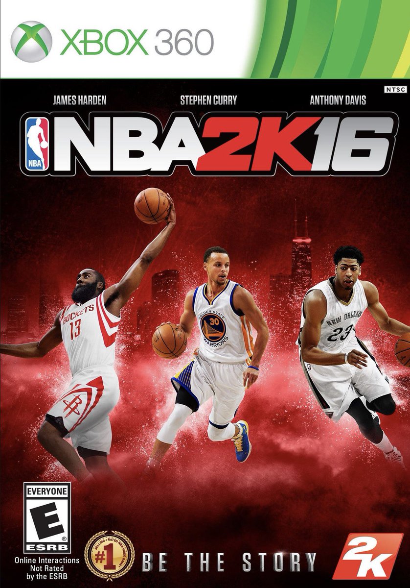 Megg3989's tweet photo. @Teezea2xx @BandwagonSp0rts @NBA2K @NBA @2K If you pre-ordered 2K16, you had the option to choose one of the 3 players mentioned above as your main cover sleeve/insert. Following pre-orders, all covers were distributed as one (photo attached). https://t.co/pI2WSksLA0