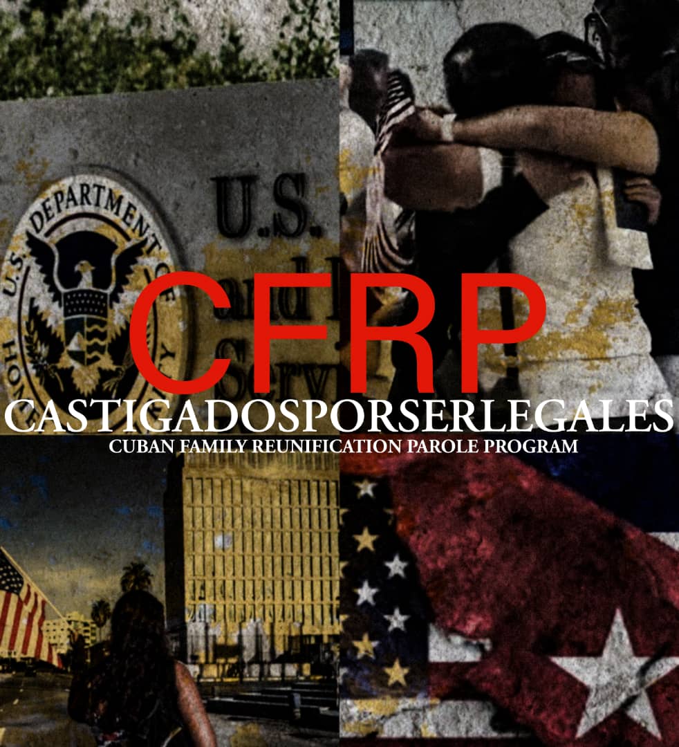 FalcoYurina's tweet photo. @benmanuel120 @DHSgov @StateDept @USCIS @USCIS_es @USEmbCuba @danielbnews @CiberCuba @MarioJPenton @eltoquecom @MarioDB Familias separadas,  pedimos por los casos pendientes de CFRP antes del cierre de la embajada con todo pago y aprobado 
#castigadosporserlegales 
#cfrpmascitas
#permisosdeviaje https://t.co/Fv2W3GcfGx