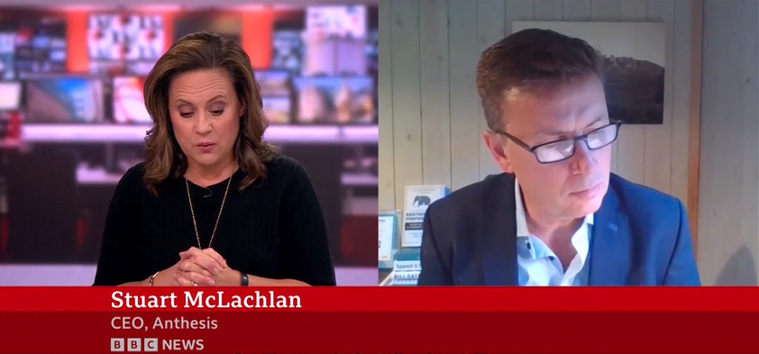 anthesis_group's tweet photo. Anthesis CEO Stuart McLachlan appeared on @BBCWorld News yesterday morning to discuss #PlasticFreeJuly & the importance of the shift towards #circularbusinessmodels for global organisations. Watch the full interview here: https://t.co/mKdBvi0SVJ https://t.co/PuzpqklKBZ