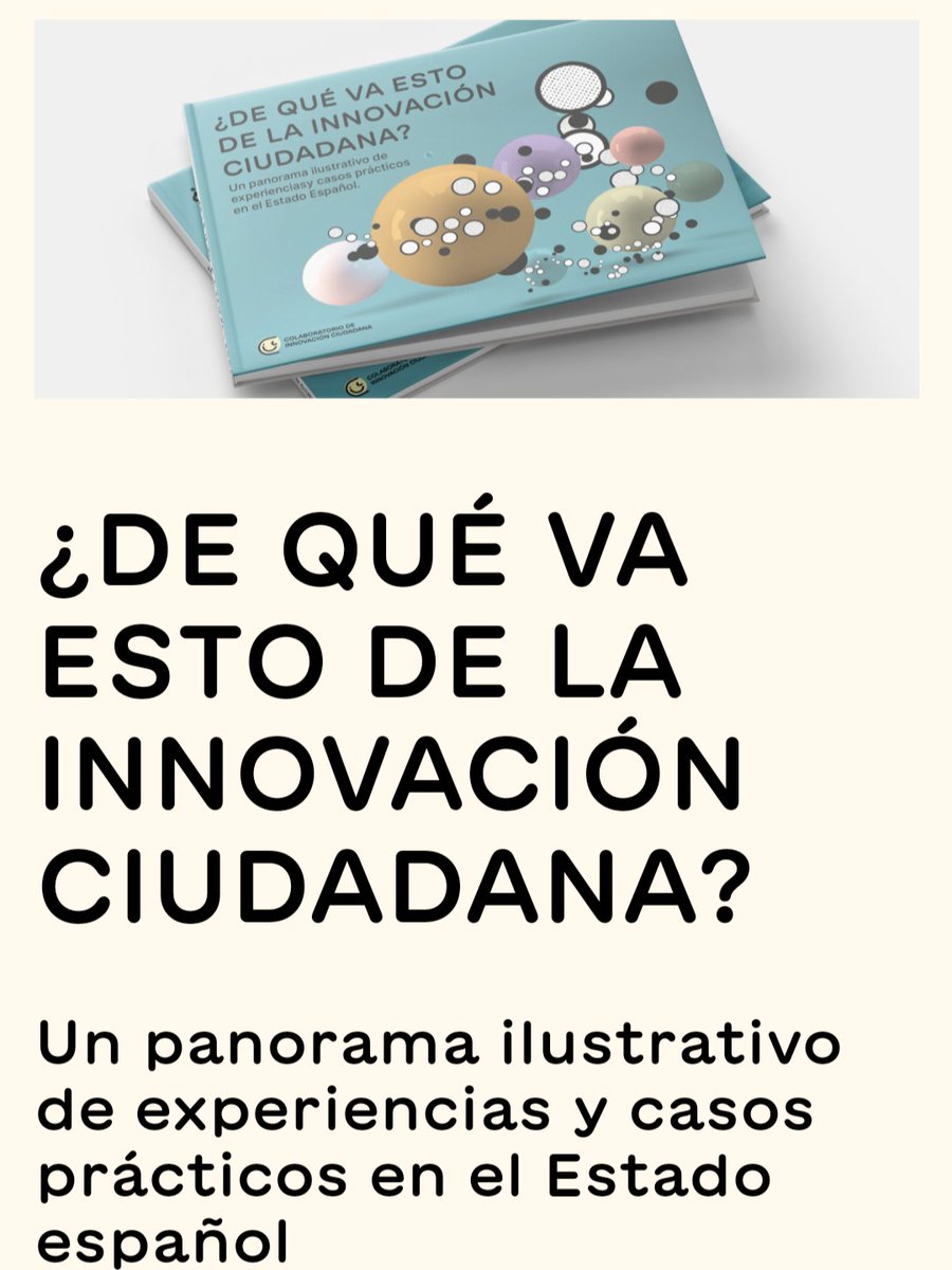 carpe_studio's tweet photo. Desde el #ColaboratioIC se ha hecho un informe sobre #innovacionciudadana que recopila experiencias y casos prácticos como #civímetro. El objetivo es que cualquier persona pueda conocer la eficacia de este tipo de retos sociales tan diversos a través de ejemplos concretos. https://t.co/67ibsQdmEV