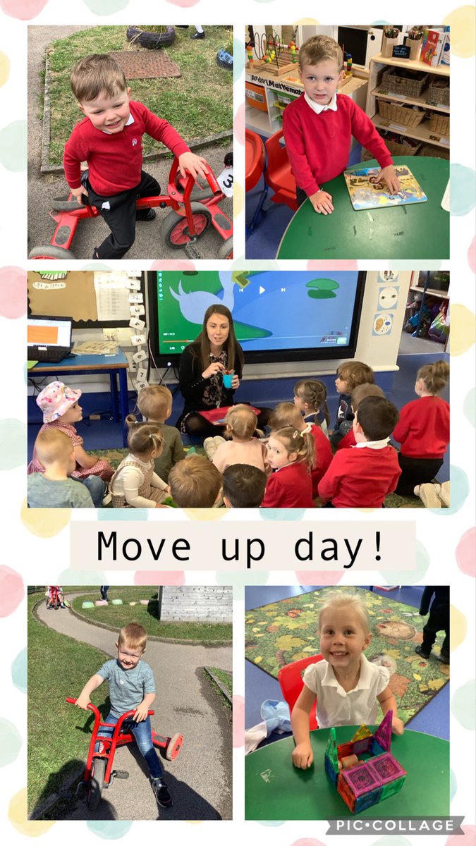 Move up day 2023! It was so lovely meeting you all and exploring nursery📚We enjoyed song time on the carpet and played on the bikes. We can’t wait to see you all in September and watch you grow!🌟@garntegprimary @sattewell95 @mrsnsafdar95