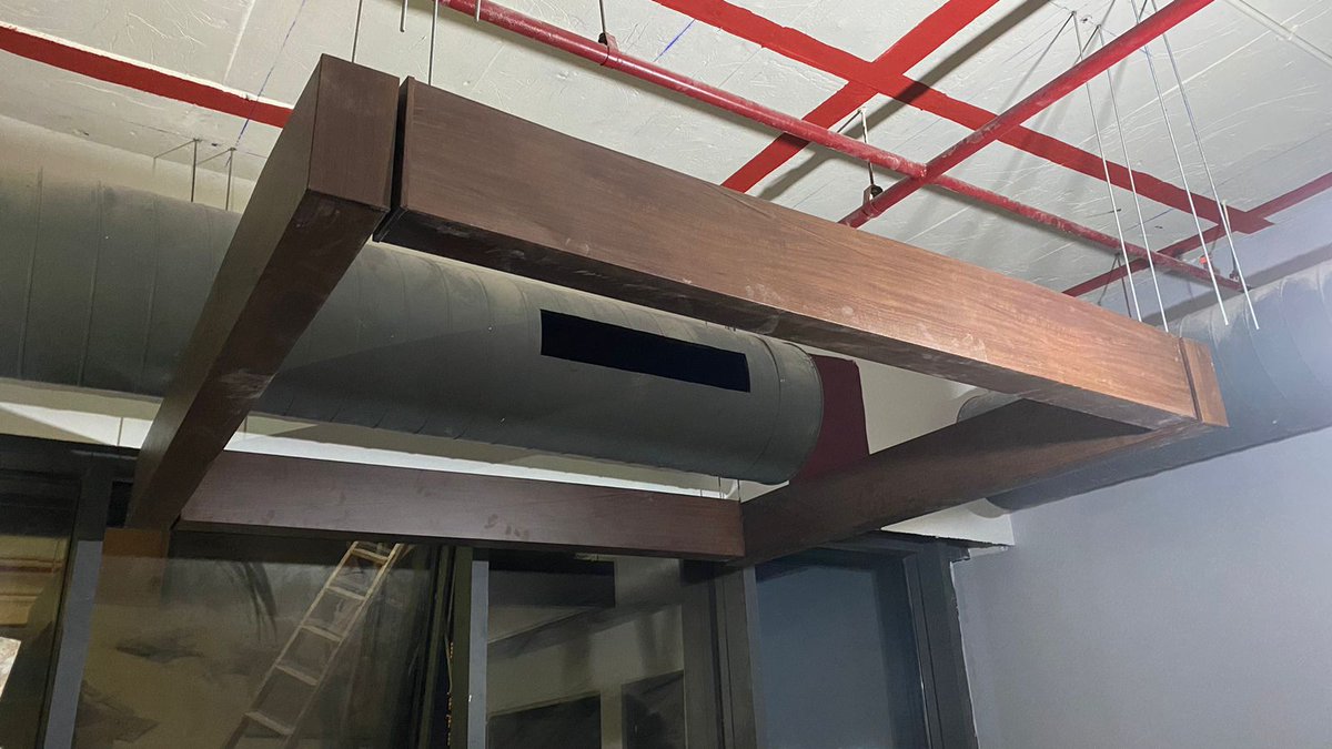 tranquilglobal's tweet image. Tranquil #ongoingwork project at Blue Gelly Kolkata involving the installation of most demanding Acoustic Baffles is progressing smoothly. 

Visit: tranquilglobal.com/acoustics.html
Email: info@tranquilglobal.com

#project #ecocore #acousticpanel #completedproject #interiors