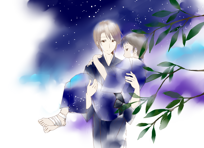 fiy_u's tweet photo. 七夕ですね。ほんとは姫だっこはキョ��嫌がってるのが好きなのですがた���には https://t.co/ViDEGSLrao