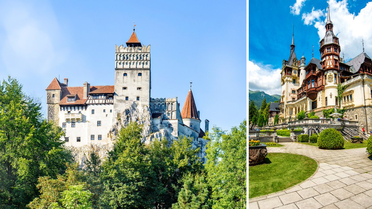 🏰 Romania's castles: Fairy-tale charm, rich history, architectural marvels. 🏰✨