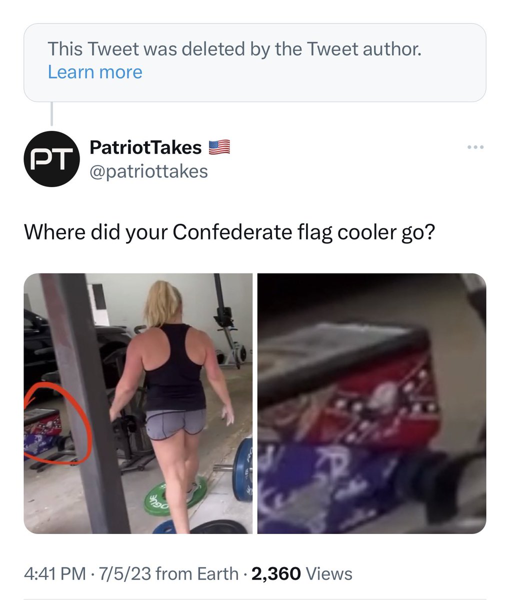 RT @patriottakes: Why did Marjorie Taylor Greene delete her latest workout video? https://t.co/etIPlEcbKH