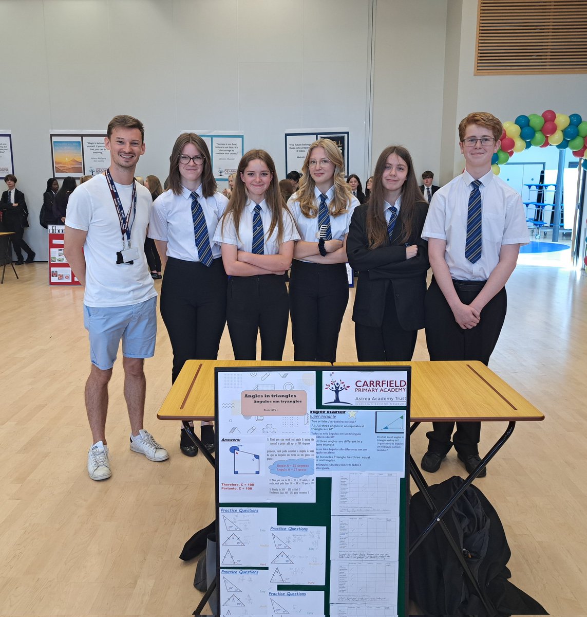 Well done to these 5 Dearne students, who demonstrated passion and scholarship when delivering their lesson to Year 6 students.
Thank you @dearnecareers for hosting a fantastic event that celebrated all the students' hard work. #ShapingFutures 
@astreaacademies @AstreaDearne