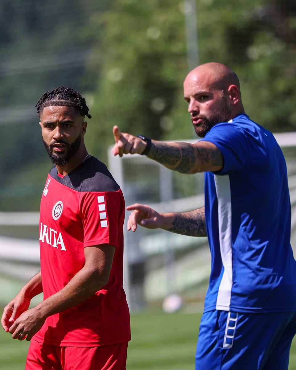 First day, first training <a href="/kbennetts_11/">Keanan Bennetts</a>! 💪

#svww #dasWvereint