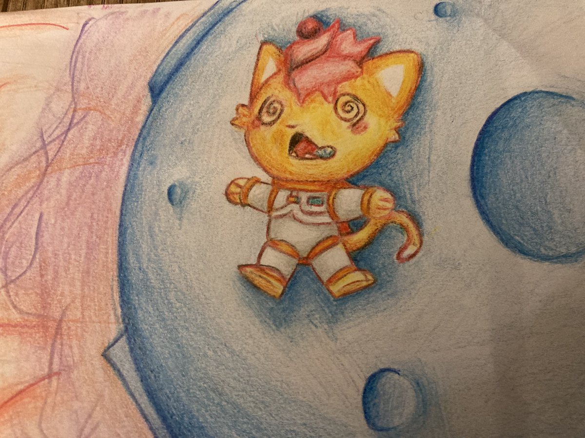 MLK_WOLFIE's tweet photo. Finally got my daughter to draw one for me :) she’s done a cracking job
#Mocossiplanet #ITO1 #contest6 https://t.co/zgD63G9KOf