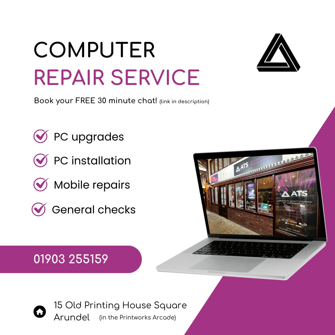 🖥️ Need PC Repairs? Look no further than ATS Connection! 🛠️

We offer professional PC repair services to keep your technology running smoothly. 💻✨

#ATSConnection #PCRepair #TechnologySolutions #ExpertTechnicians #FastandReliable #GetBacktoWork #CustomerSatisfaction