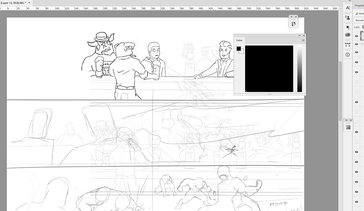 Hey #NiftyRams😎I've been working on a small cartoon for you, featuring Zuck, Musk, &amp; surprise(!) one of you (behind the black color window).
Work in progress for now, but it'll be the most complex one 'till now. I hope you'll like it when it's ready.
Hopefully, this weekend.