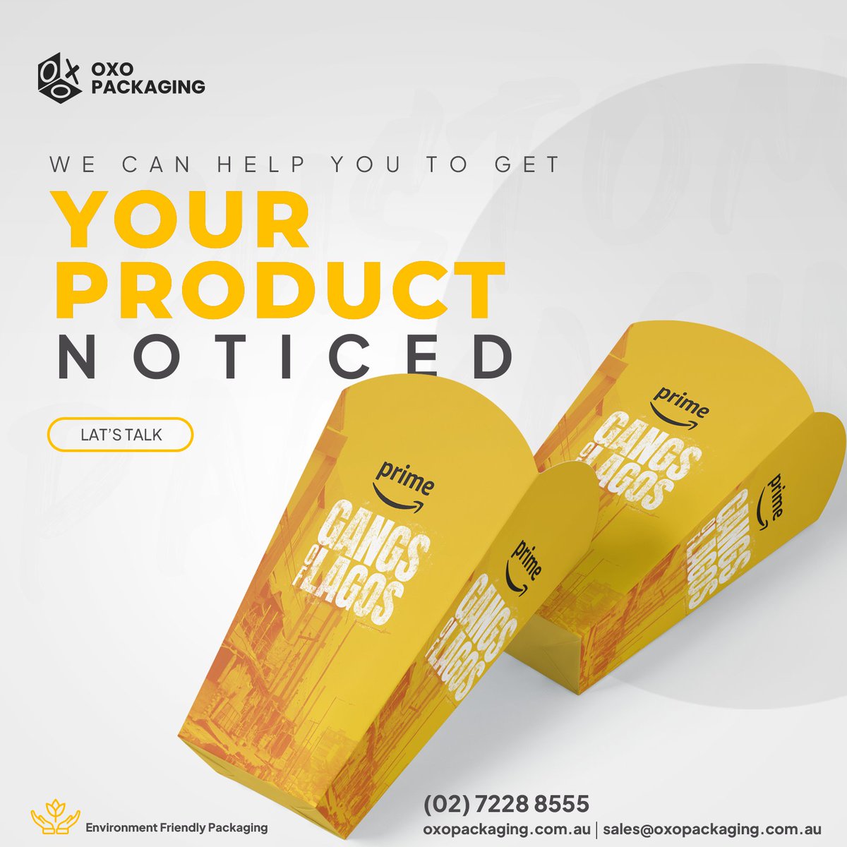 oxopackagingau's tweet image. 🍿 Get Your Product Noticed! 🍿
.
.
Get Quote Now: bit.ly/3pAho4l
Contact us: sales@oxopackaging.com.au
.
.
#OXOAus #OXOPackagingAustralia #CustomizedPackaging #PackagingSolutions #PackagingPerfection #VersatilePackaging #UnforgettablePackaging #sustainablepackaging