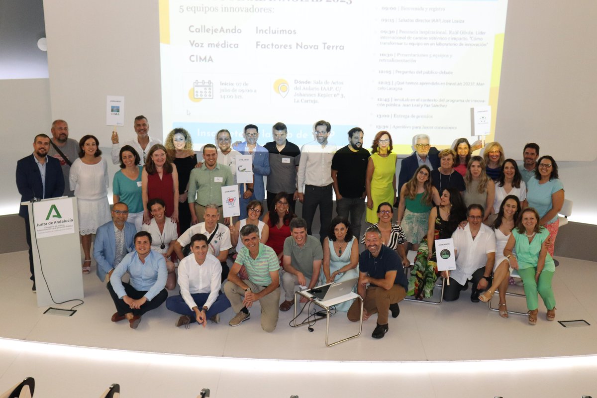 IAAPJunta's tweet image. Y con estas imágenes de la clausura, damos las gracias a todas las personas que han participado y asistido al las jornadas de #InnoLab2023 👏

@JusticiaJunta #IAAP #AAPP #JuntaDeAndalucia