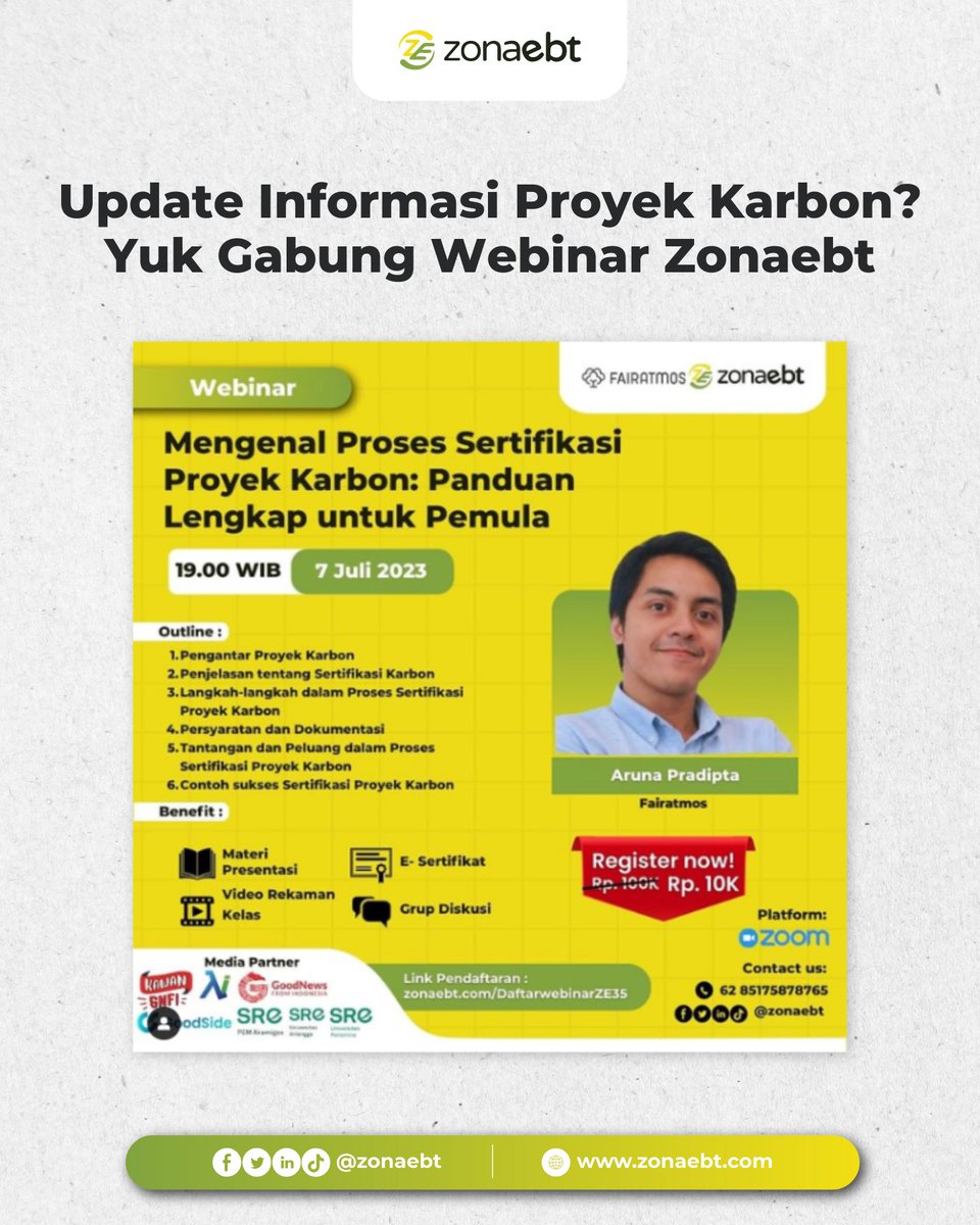 Itulah 5 Startup di Bidang Carbon, 4 diantaranya punya CEO wanita loh! 

#zonaebt #sebarterbarukan #startupcarbon #ebthero #Fairatmos #Carbonethic #Truclimate #CarbonX #CarbonShare