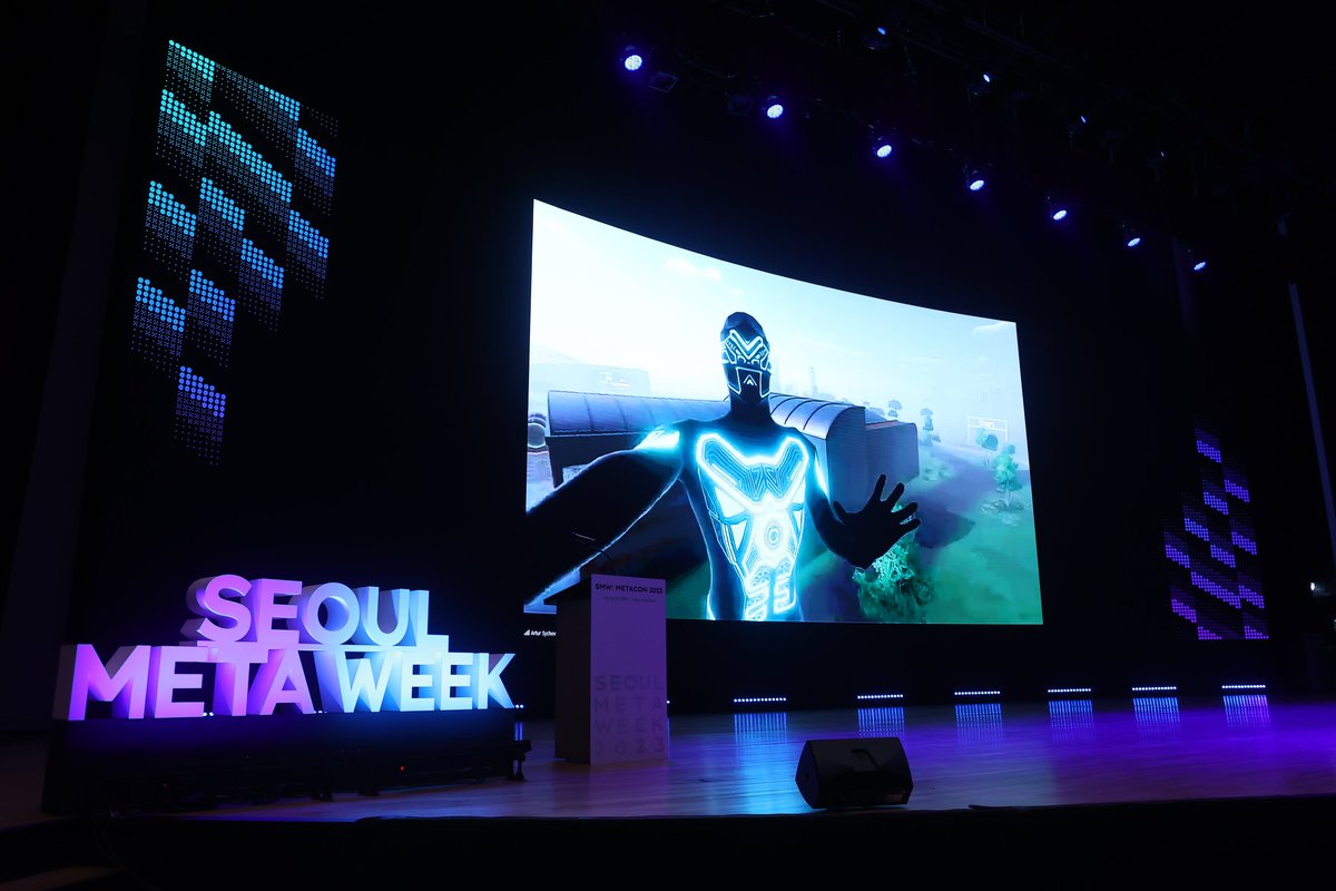 ASychov's tweet image. It was my pleasure to present my view of the future of #Metaverse and #SocialVR at @SeoulMetaWeek live from @SomniumSpace. 

I have to say that the audience was great! I have got amazing questions from people who truly understood the subject of Metaverse. Thank you! 🙌