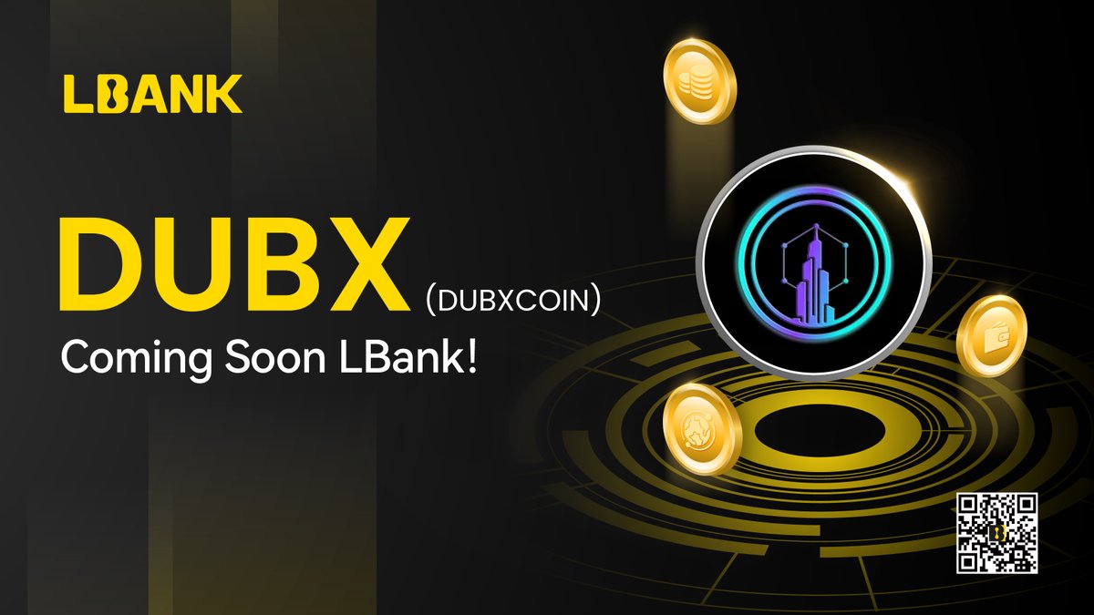 LBank_Exchange's tweet photo. 🚀 Upcoming Listing

🌟 $DUBX (DUBXCOIN) will be listed soon on LBank！@ArabianChainTec

💗Details: https://t.co/XdeFgXxxOr