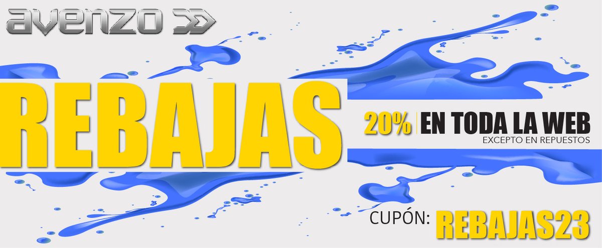 Ya estamos de rebajas en nuestra web. Hasta el 31 de agosto puedes obtener un 20% de descuento con el código: REBAJAS23.
Visita nuestra web porque seguro que hay algo que te gusta.
avenzo.es