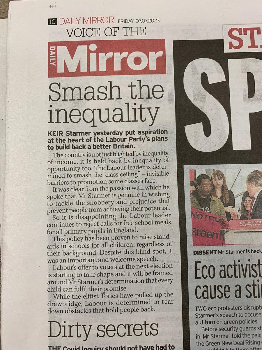 I just can’t understand why some in Labour are not backing the campaign for free school meals. It would mean many of the children in my constituency don’t go hungry &amp; have the only basic meal of their day. I am appealing to the Labour leadership to back this policy now.
