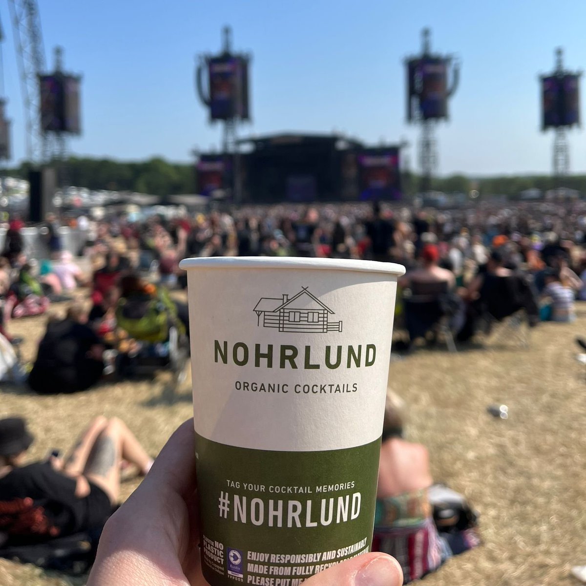 Relive those #DL20 moments with Nohrlund! 🎸You can find their 100% organic delicious cocktails at @sainsburys, @AmazonUK, and @AbelandCole to recreate the Download vibes at home this summer 🤘