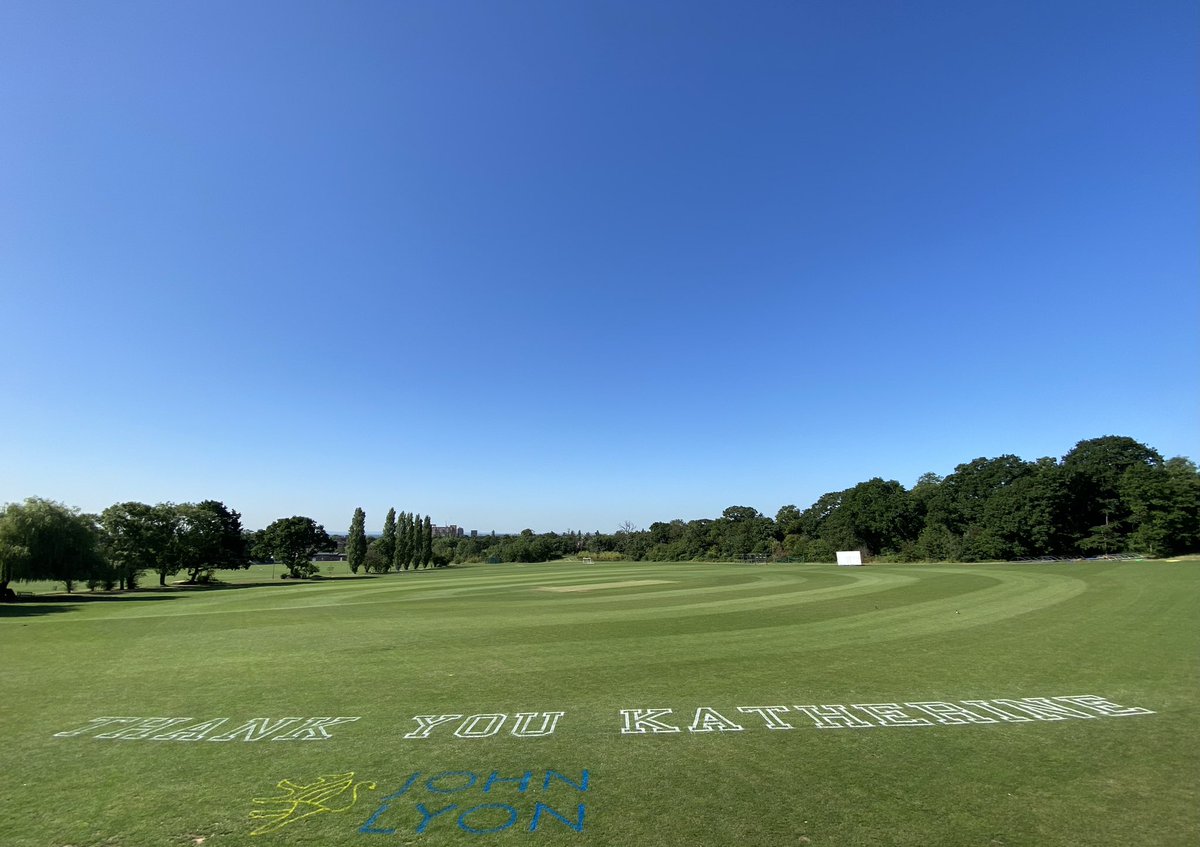 GroundsmanChris's tweet photo. End of another hectic but successful academic year with just about everything thrown at us again but very happy with the results

We say goodbye to our wonderful head, Katherine. She’s been a fantastic leader and we’ll miss her greatly. A little send off from Thomas the Turf Tank https://t.co/BSpMMda1CM