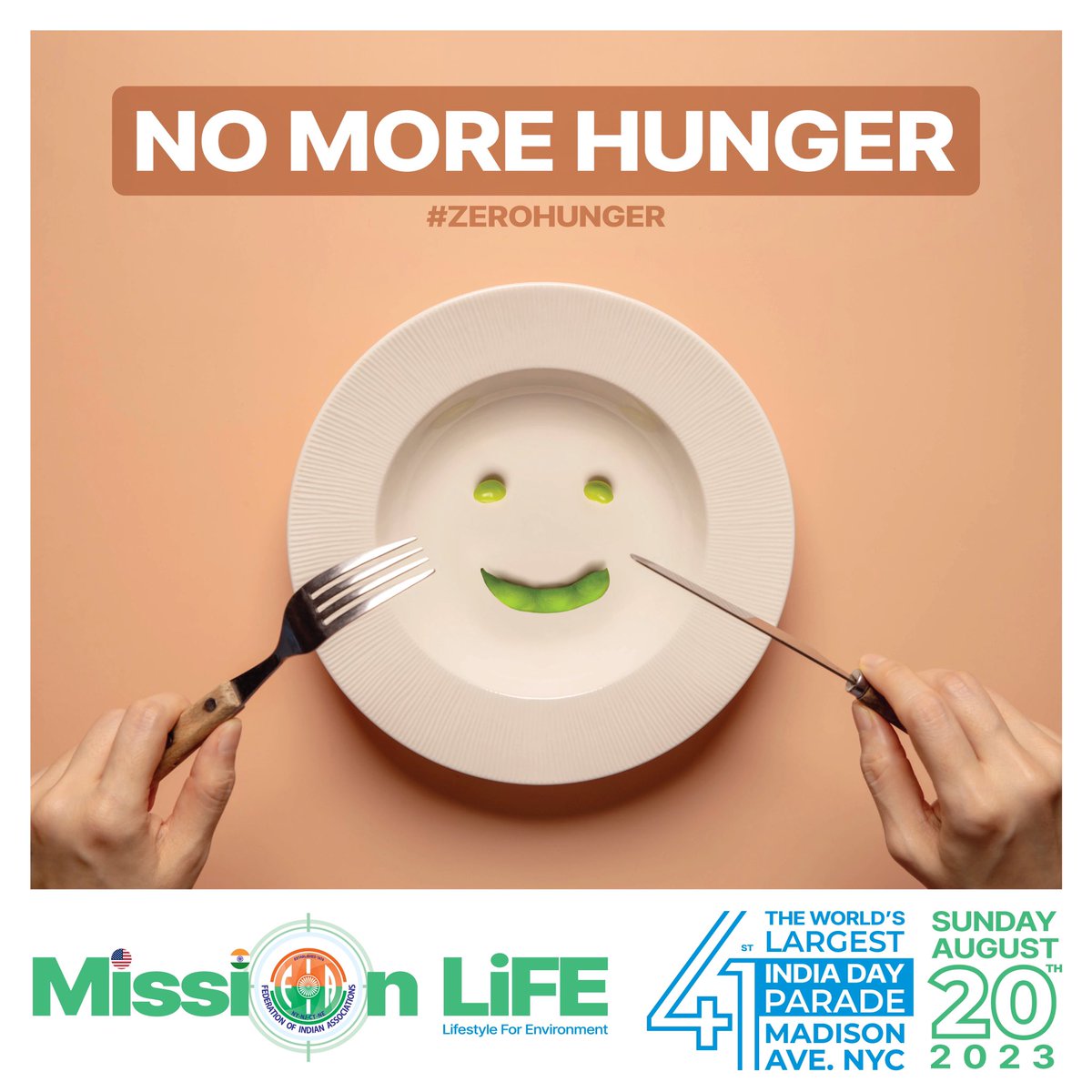 NO MORE HUNGER ❌

Let’s end hunger together 🤝

#ZeroHunger #NoMoreHunger #endhunger #donatefood #charity #small_change_big_impact #MissionLiFE #chooselife #FIA