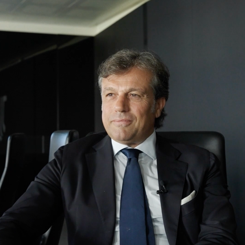juventusfc's tweet photo. Le prime parole di Cristiano Giuntoli, il nostro nuovo Football Director.