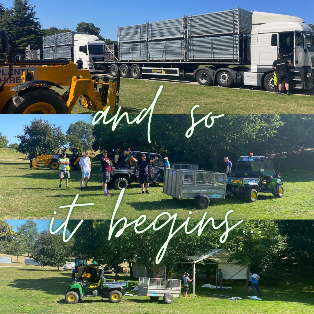 And so it begins... the site team are away!

If you are out enjoying the sun in Ampthill Park, you will spot the beginning of our physical Festival preparations.

Are you prepared? Tickets at ampthillfestival.com/tickets or at No. 14 booking fee free