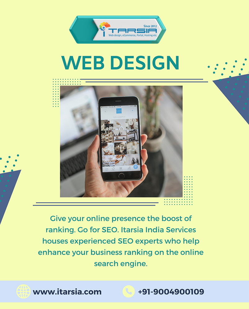 ItarsiaIndiaLtd's tweet image. #Transform_Your_Business with #Itarsia_India_Limited&apos;s cutting-edge #Website_Solutions. We #Specialize in #Designing and #Developing #Dynamic_Websites that #Captivate_Visitors, #Drive_Conversions, and enhance #User_Experience. Experience the power of our #Tailored_Solutions