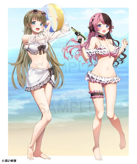 #C102 コミックマーケット102 #ぶいすぽ夏コミ2023 にて頒布される【小雀とと/如月れん/空澄セナ/英リサ/橘ひなの/八雲べに/藍沢エマ/白波らむね (敬称略)】のグッズイラストを描かせていただきました。よろしくお願い致します! 