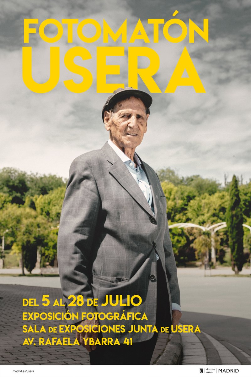 📷 ¡Ya está aquí!
Expo #FotomatonUsera en el distrito 
En la sala de la <a href="/jmd_usera/">Distrito de Usera</a> del 5 al 28 de julio con fotos de <a href="/Lupe_/">Lupe</a> y <a href="/omisteteama/">Omiste</a>.
Con <a href="/EspacioOculto_M/">EspacioOcultoMadrid</a>
Entrada libre.
¡Pásate a conocer a tus vecinos del barrio!😉
▶informate.madrid.es/k7a32