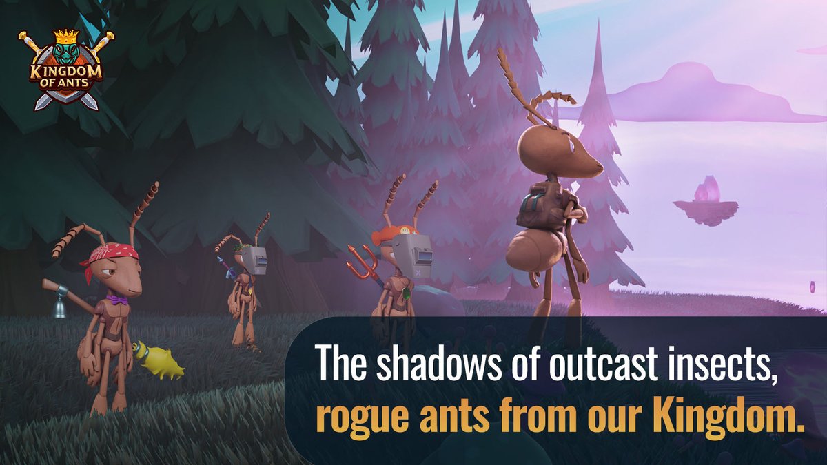 🐜🔍 Rogue ants, misunderstood or menace? As we delve into their stories, we realize that not all is black and white in our Kingdom. #RogueReflections #RuleDeFiAnts