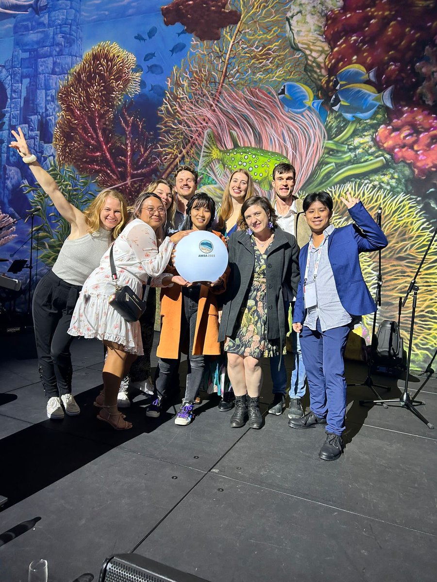 Ze Hoe Lee (@zecologist) on Twitter photo What an awesome end to #AMSA2023 last night. Met some amazing fellow researchers throughout the week, got to present my Masters research, and have some fun on the Gold Coast; an amazing start to my PhD journey! Hope to see everyone again in Hobart
<a href="/AMSAconf/">AMSA-NSMSS 2024 Conference</a> <a href="/mqnatsci/">Macquarie University School of Natural Sciences</a> What an awesome end to #AMSA2023 last night. Met some amazing fellow researchers throughout the week, got to present my Masters research, and have some fun on the Gold Coast; an amazing start to my PhD journey! Hope to see everyone again in Hobart
<a href="/AMSAconf/">AMSA-NSMSS 2024 Conference</a> <a href="/mqnatsci/">Macquarie University School of Natural Sciences</a>