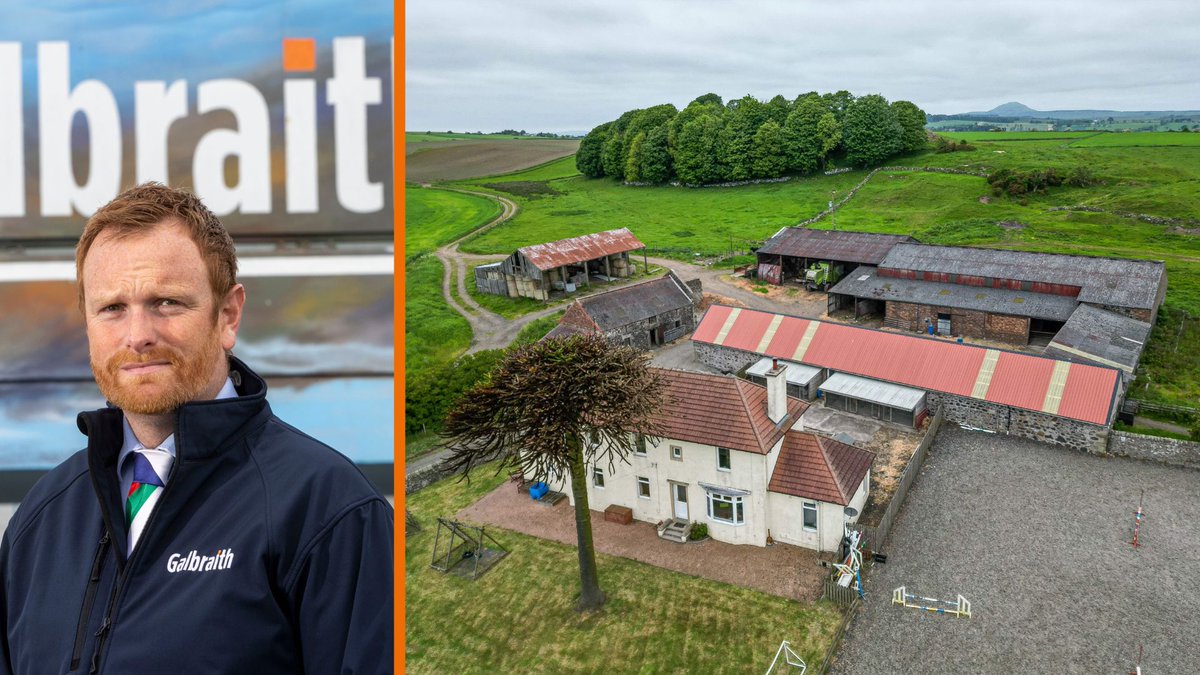 News 🕐| Excellent mixed arable farm in Fife

Head of farm sales, 𝗗𝘂𝗻𝗰𝗮𝗻 𝗕𝗮𝗿𝗿𝗶𝗲 introduces 𝗚𝗼𝗮𝘁𝗺𝗶𝗹𝗸 𝗙𝗮𝗿𝗺, which is now on the market through 𝗚𝗮𝗹𝗯𝗿𝗮𝗶𝘁𝗵📲 loom.ly/ZbSiyuI

#Galbraith | #FarmSales | #Fife | #FarmNews | <a href="/Galbraith_Rural/">Galbraith Rural</a>