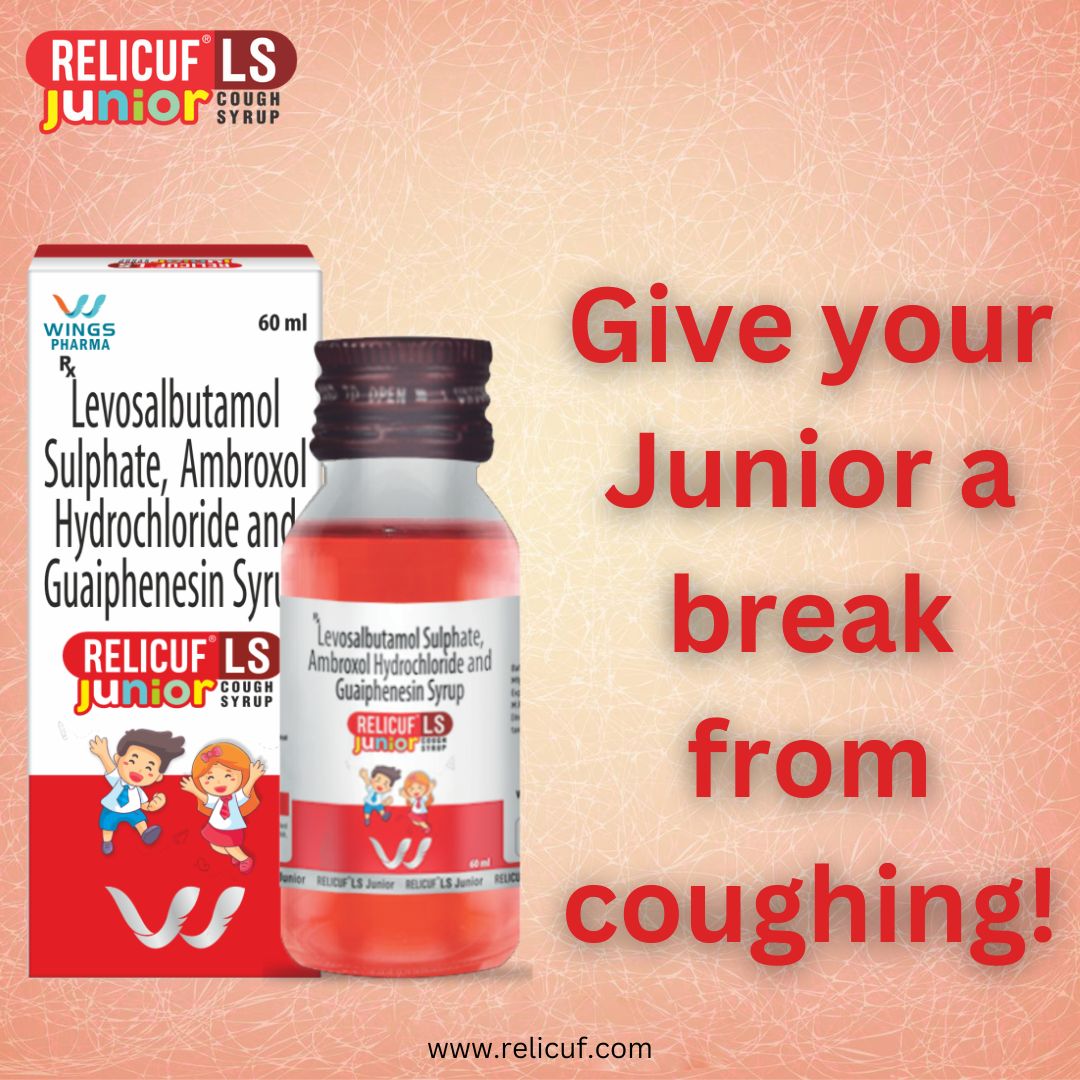 relicuf's tweet photo. Relieve your kids' cold and flu symptoms with Relicuf LS Junior Cough Syrup!
Learn More: https://t.co/T3JmmL7bj0
#Relicuf #coughrelief #coughremedy #coughsyrup #coughmedicine #coldsymptoms #sorethroat #nasalcongestion #fluseason #healthylifestyle #wellness #naturalremedies https://t.co/cplDvW4bd7